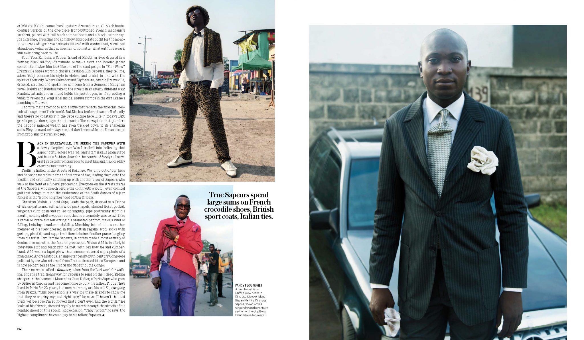  | WSJ: The Beau Brummels of Brazzaville | 4