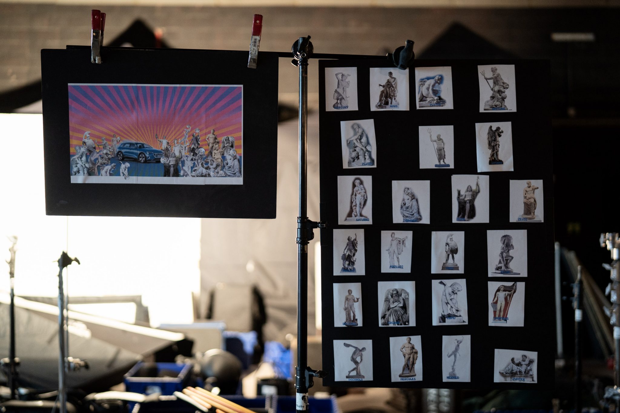 David LaChapelle | Audi x Real Madrid | Behind-the-scenes photographs from the Audi E-tron launch shoot in Madrid. | 8