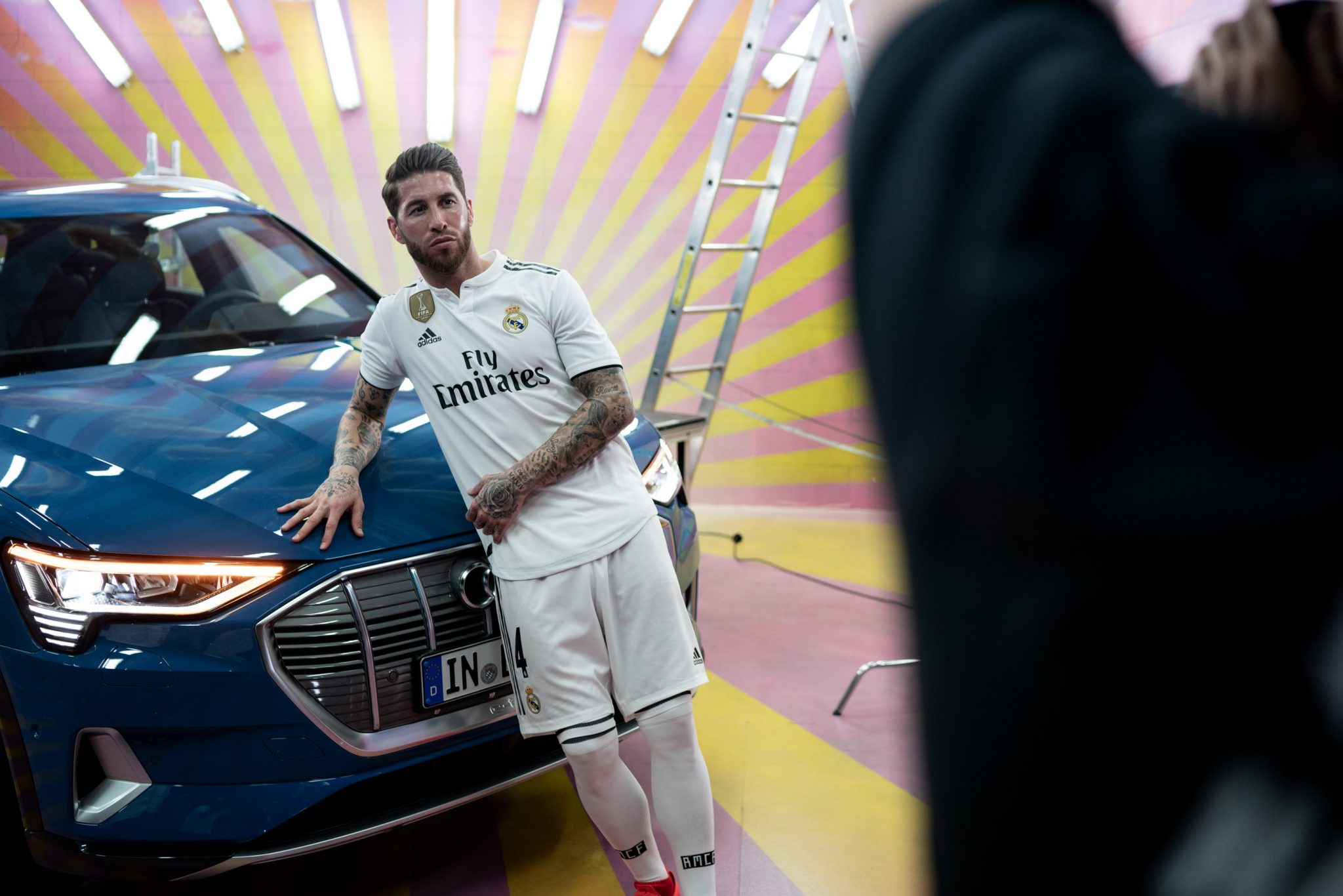 David LaChapelle | Audi x Real Madrid | Behind-the-scenes photographs from the Audi E-tron launch shoot in Madrid. | 18