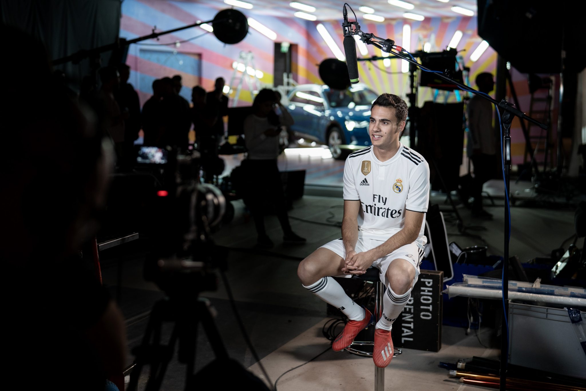 David LaChapelle | Audi x Real Madrid | Behind-the-scenes photographs from the Audi E-tron launch shoot in Madrid. | 25