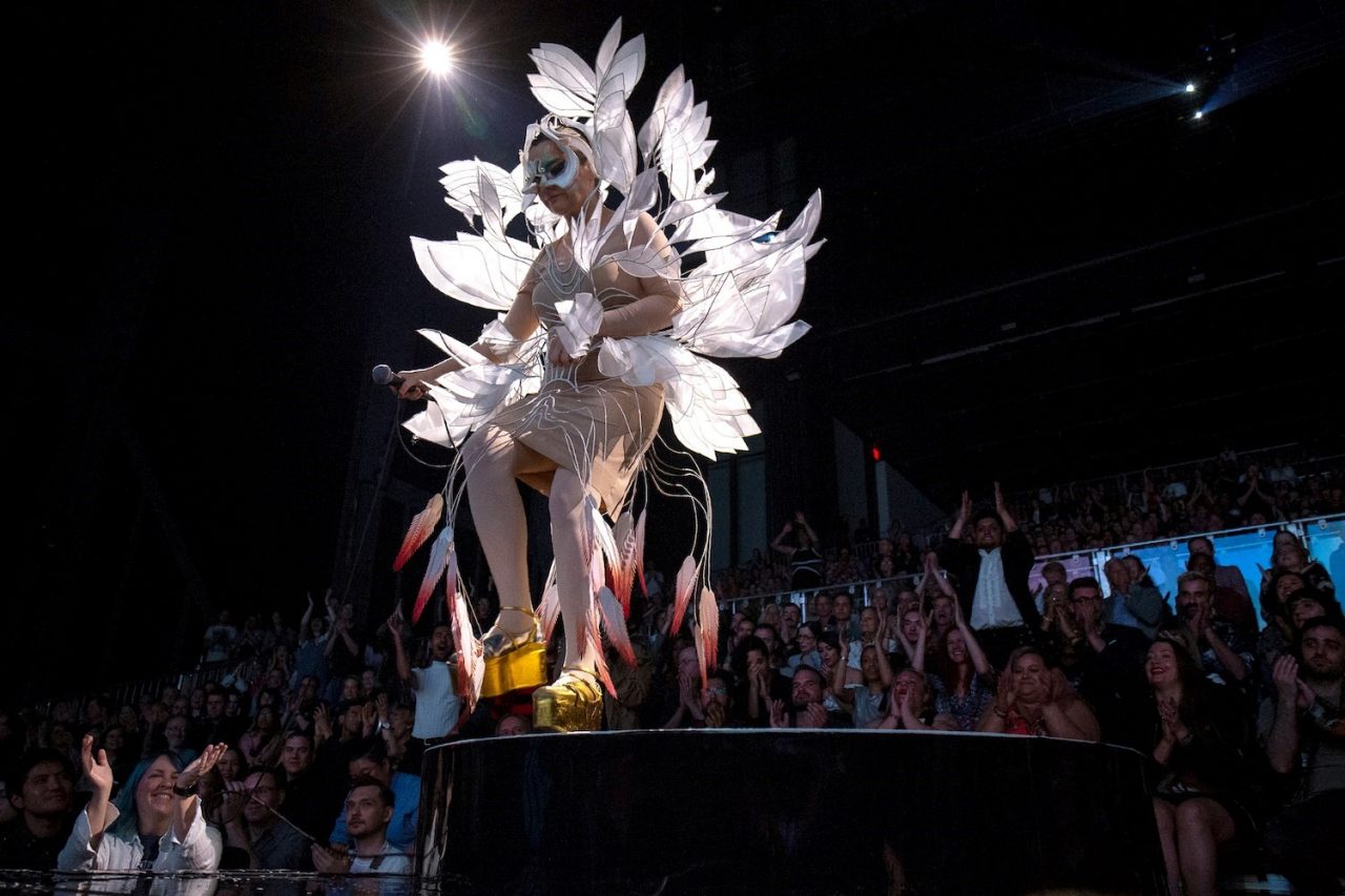 The Story Behind Bj&ouml;rk&rsquo;s Blooming Iris Van Herpen Gown | 2