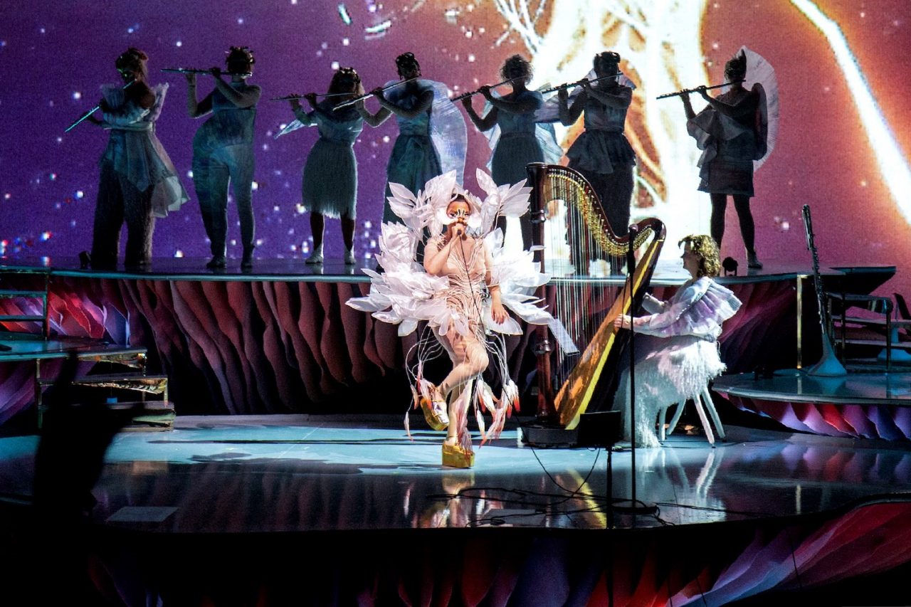 The Story Behind Bj&ouml;rk&rsquo;s Blooming Iris Van Herpen Gown | 1