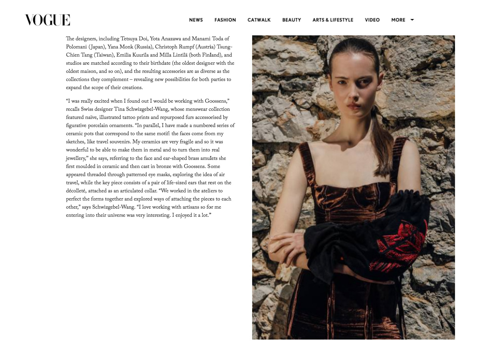 Dan Thawley | Vogue: Chanel Prix Des Métiers D’art | 2