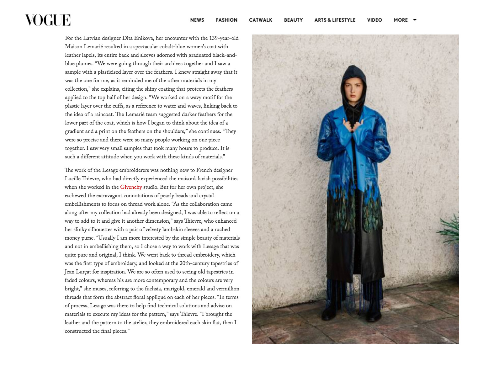 Dan Thawley | Vogue: Chanel Prix Des Métiers D’art | 3