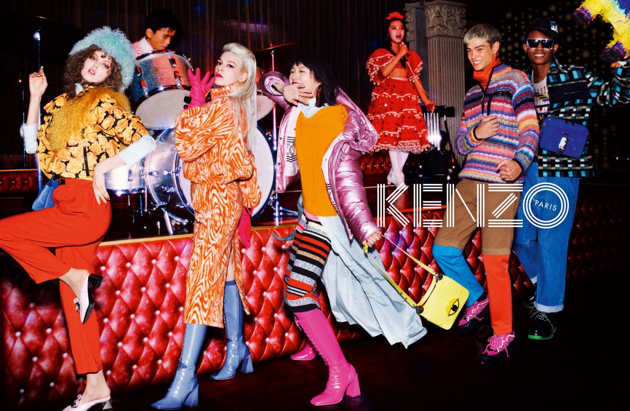 新品未使用　KENZO 2Y 90cm KENZO FALL 2019 AD CAMPAIGN BY DAVID LACHAPELLE — Creative
