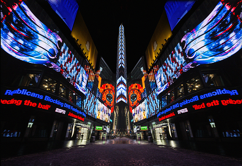 Times Square Arts x Marco Brambilla: Apollo XVIII - Times Square Arts x Marco Brambilla: Apollo XVIII