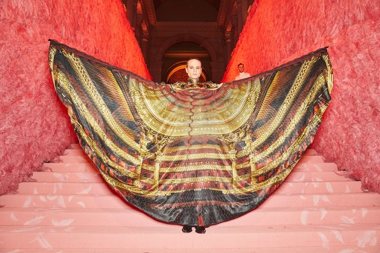 Jordan Roth in Iris van Herpen at the Met Gala, 2019
