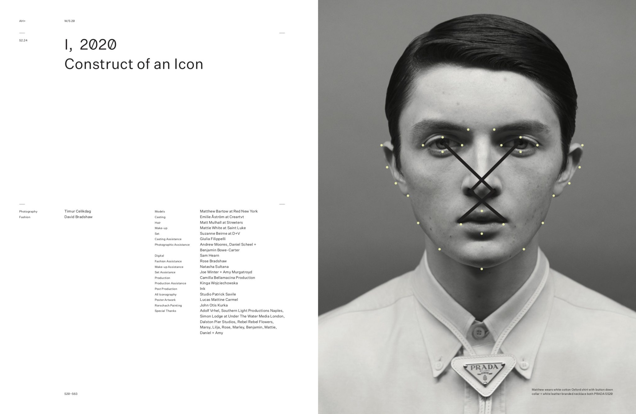 David Bradshaw | Arena Homme +: Construct of an Icon | 1