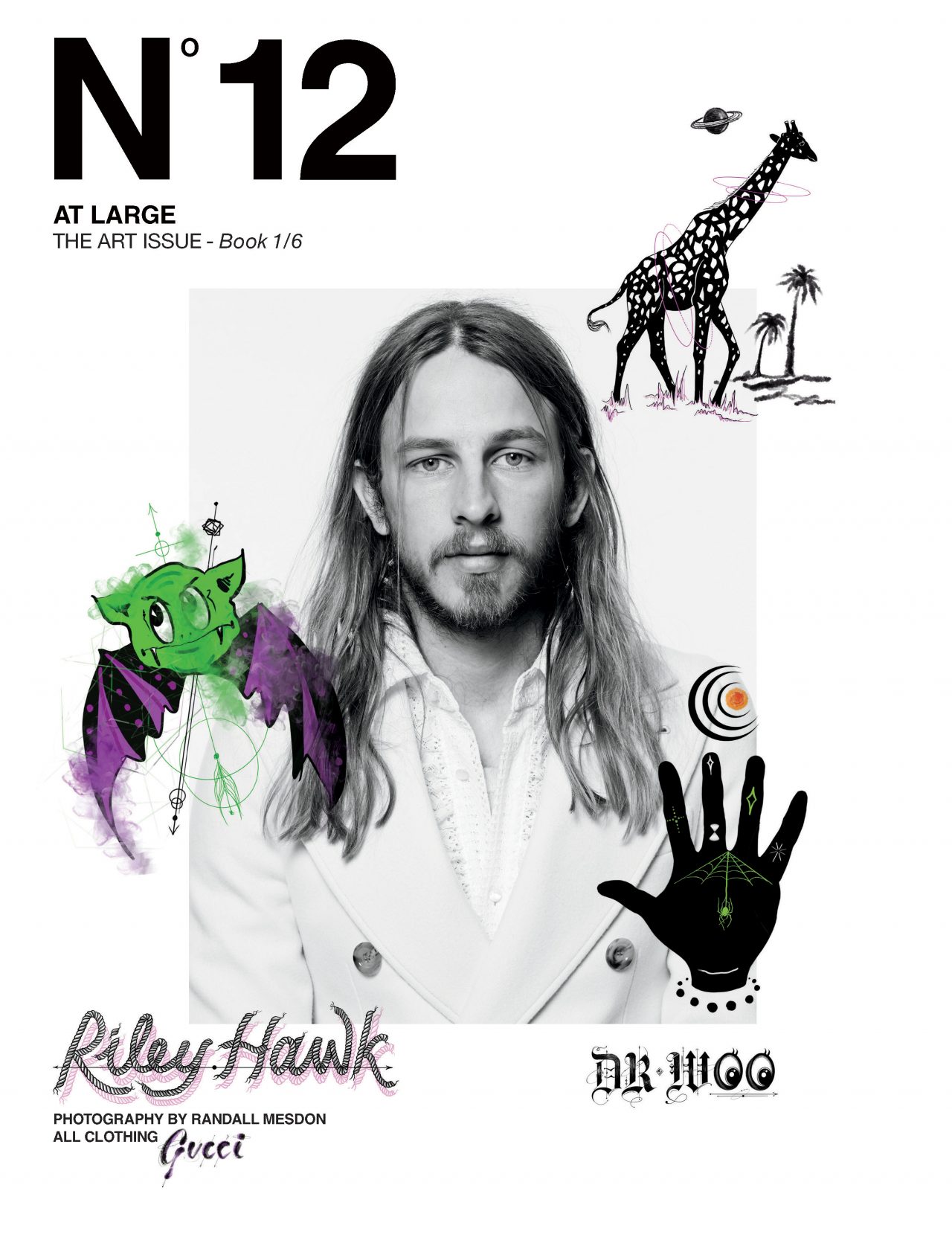 At Large Magazine: Riley Hawk - At Large Magazine Cover: Riley Hawk
