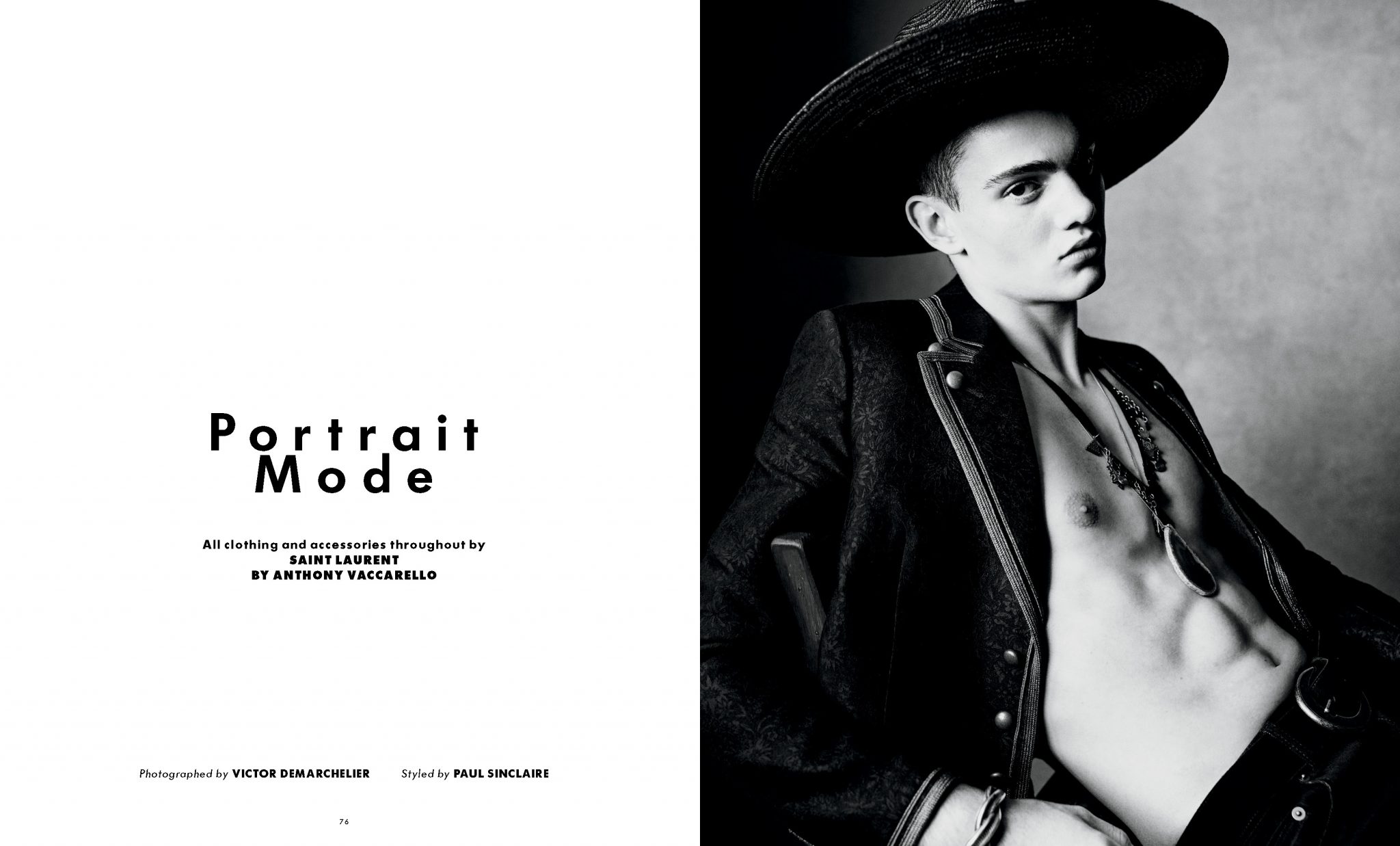 Paul Sinclaire | Essential Homme: Portrait Mode | 2