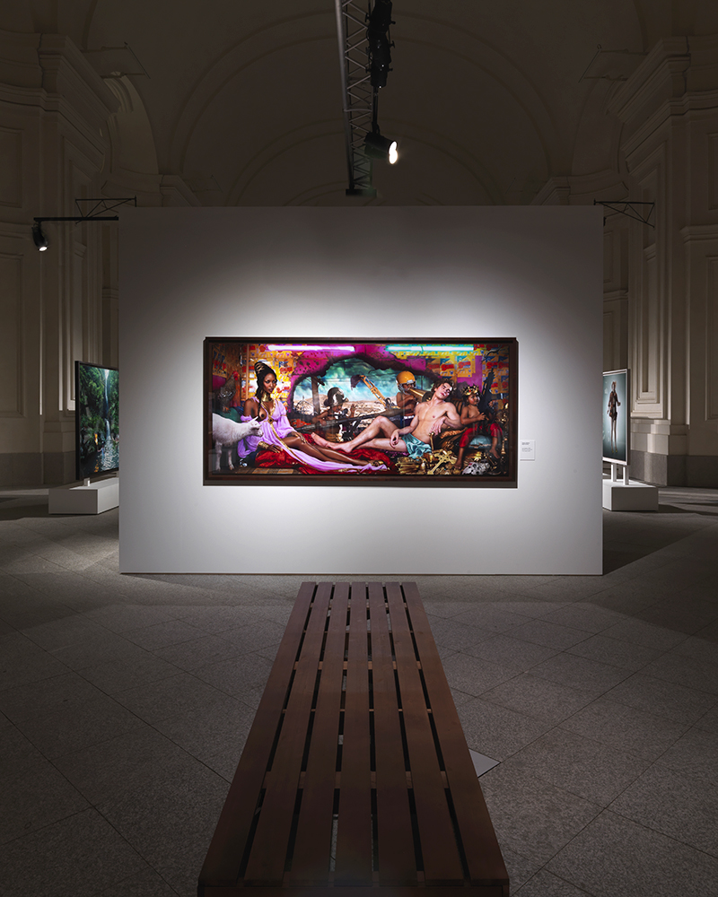 'Atti Davini' Torino, Italy - TURIN_INSTALLATION_SHOT_RAPE_OF_AFRICA_01(WEB)