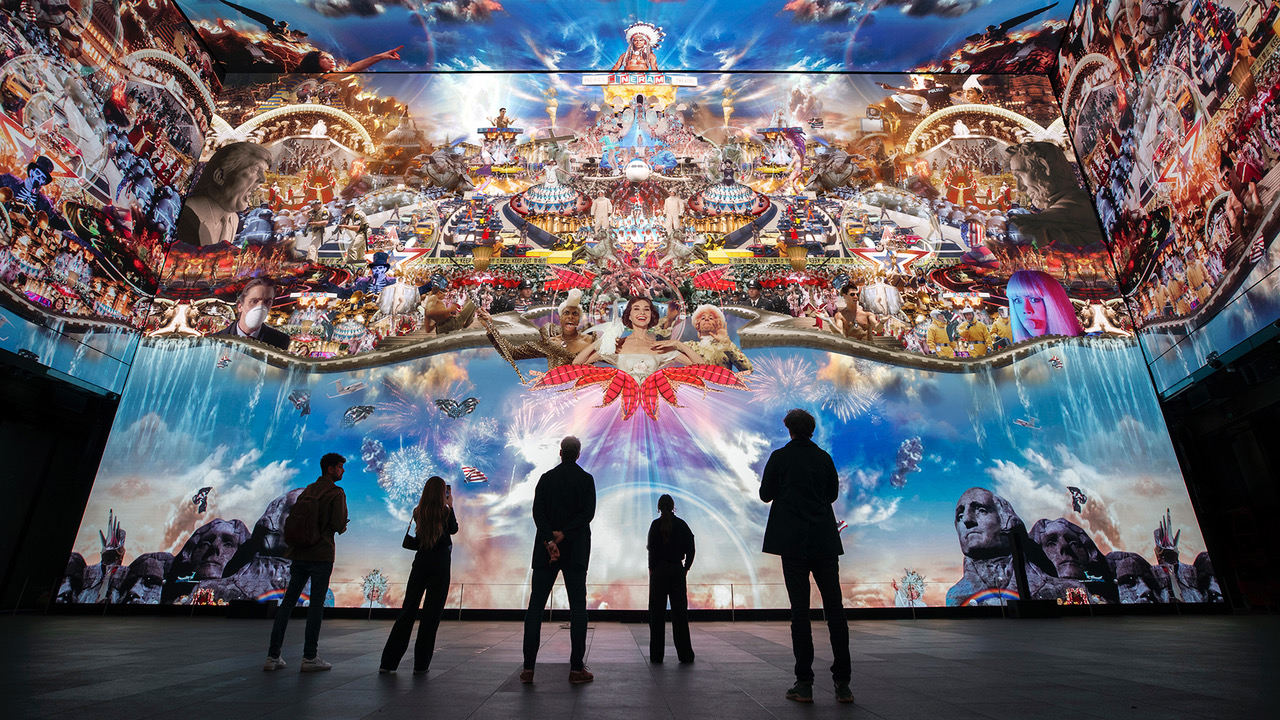 Heaven's Gate, installation view Outernet