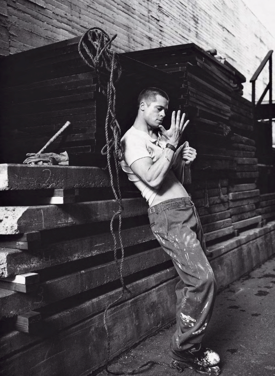 Brad Pitt by Mario Testino, 2005 - Brad Pitt by Mario Testino, 2005