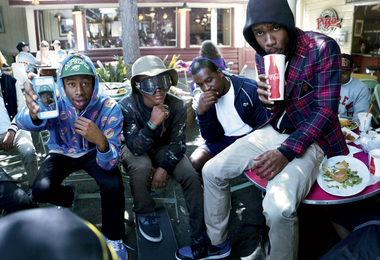 Frank Ocean and Tyler, the Creator by Peggy Sirota, 2012