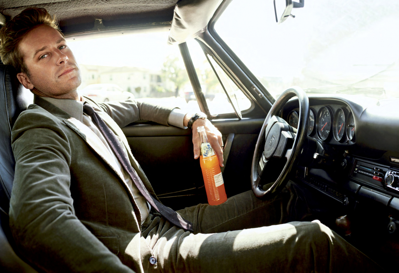 Armie Hammer by Peggy Sirota, 2018