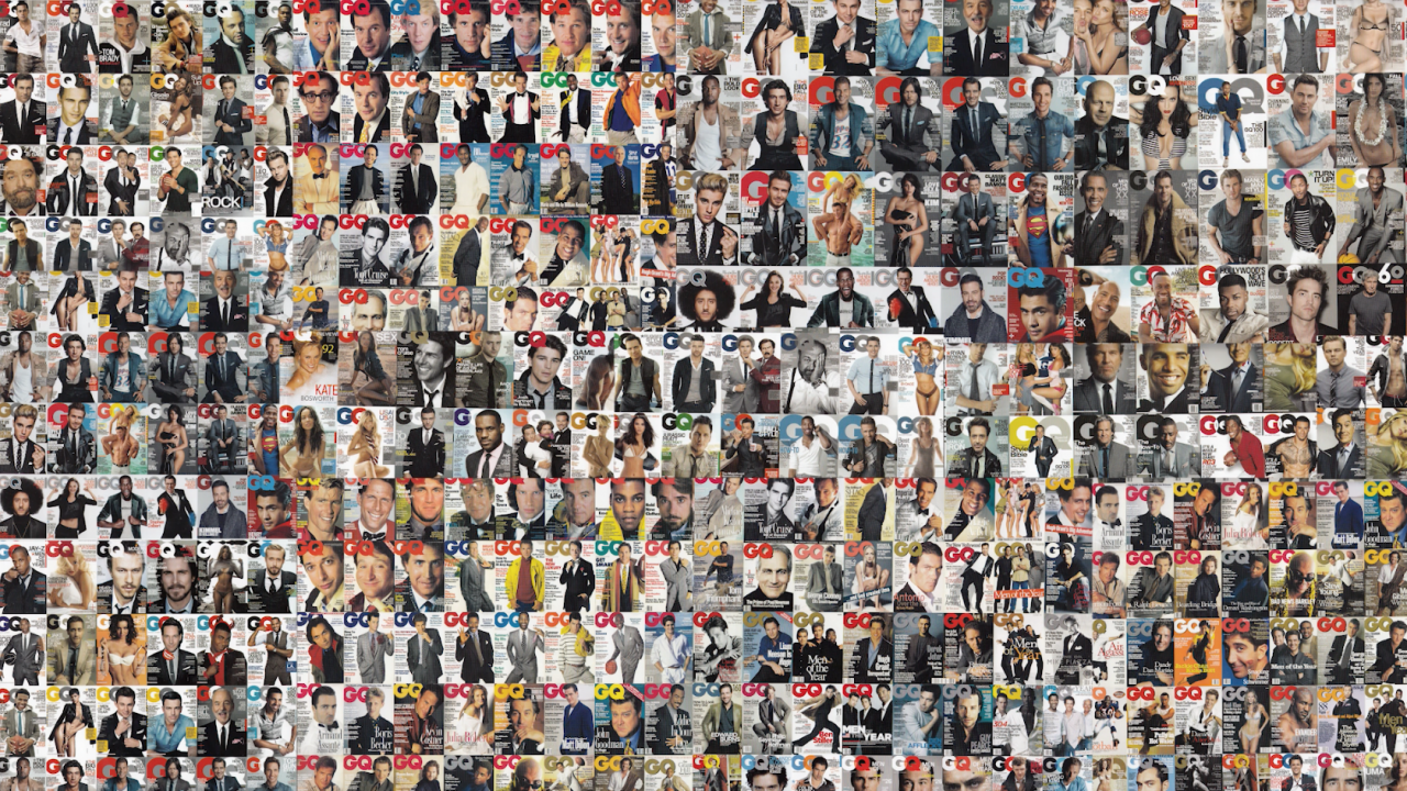 40 years of GQ covers