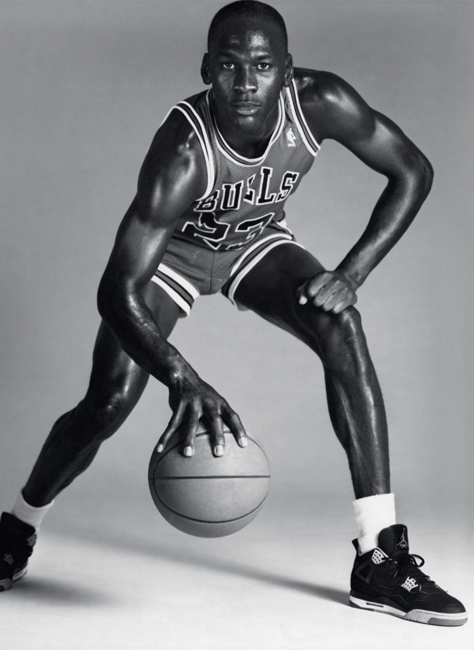 Michael Jordan by Richard Avedon, 1989
