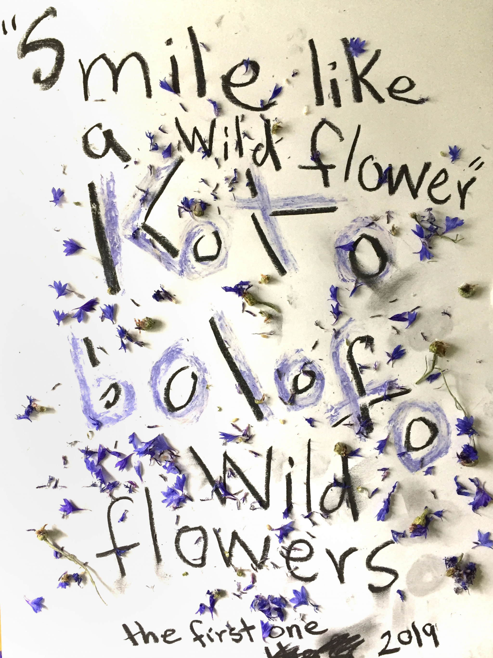Koto Bolofo | Wild flowers | 1