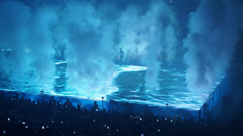 CO2 effects at Drake Concert Tour