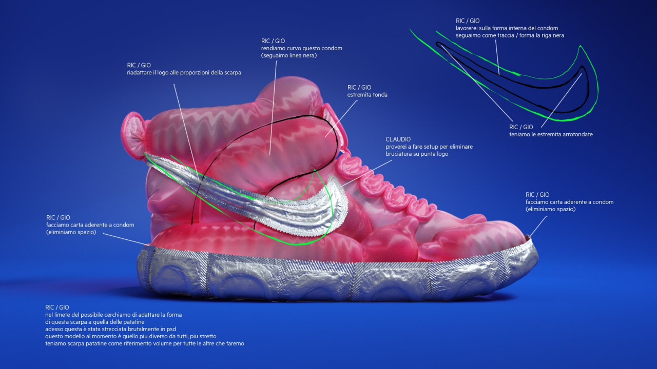 3D Shoes by Ditroit Studio|Milan, making of - scarpa_condom_035_lookdev_10s