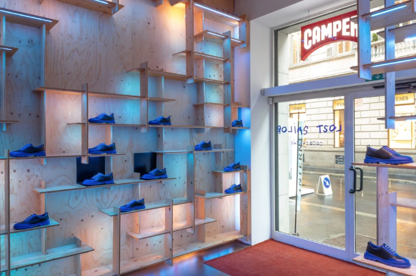 Camper x Coco Capitán in-store immersive environment