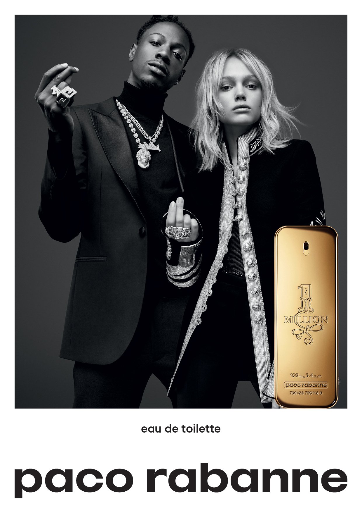 Paco Rabanne campaign photographed by Daniel Sannwald and Oliver Hadlee Pearch