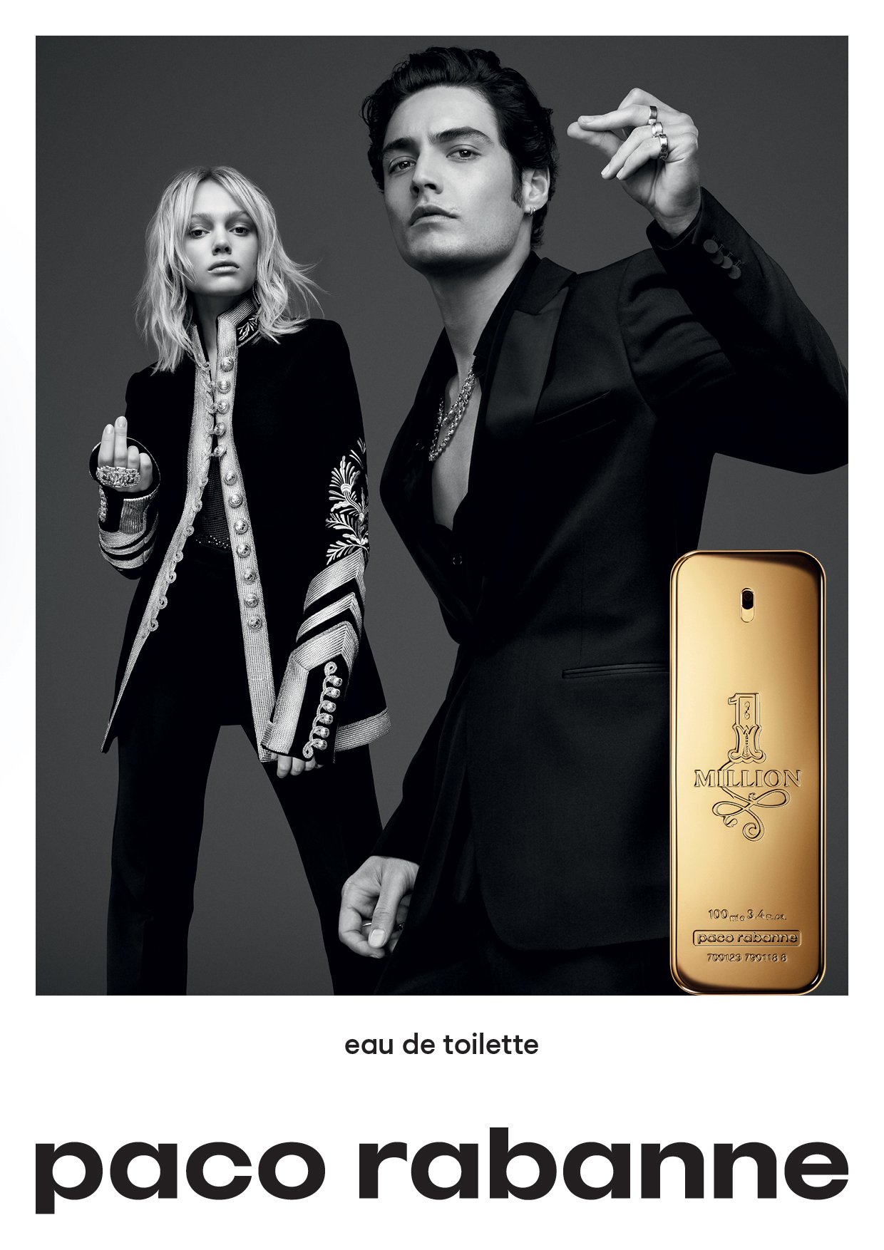 Paco Rabanne campaign photographed by Daniel Sannwald and Oliver Hadlee Pearch