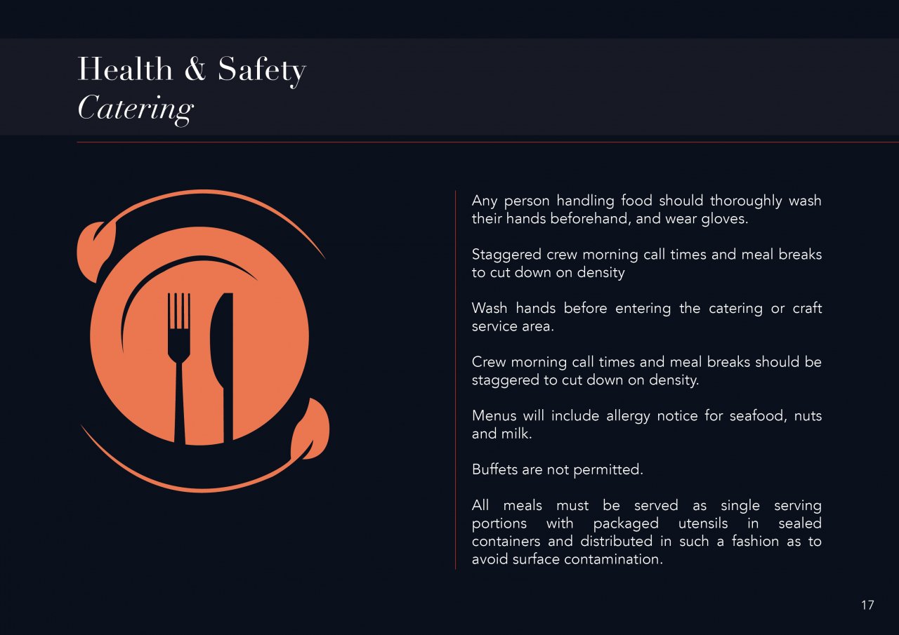 CXA Agency Releases Return to Work Guide for Safe & Responsible Shoot Production | 18