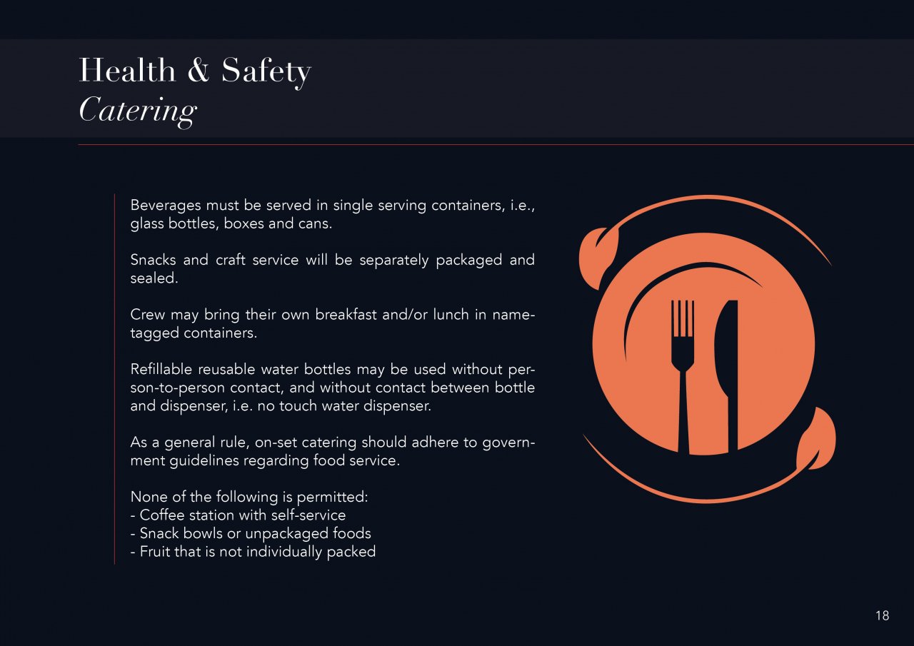 CXA Agency Releases Return to Work Guide for Safe & Responsible Shoot Production | 19