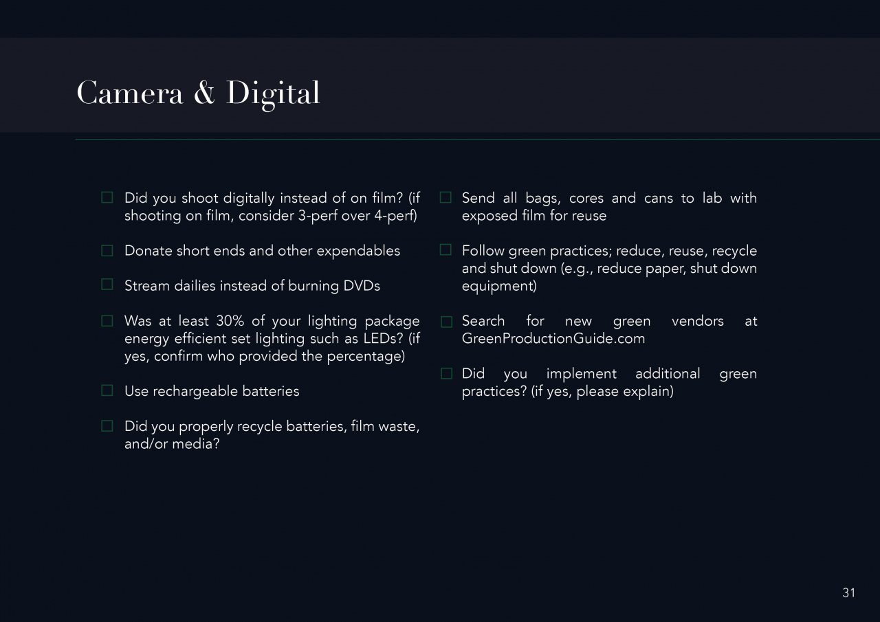 CXA Agency Releases Return to Work Guide for Safe & Responsible Shoot Production | 32