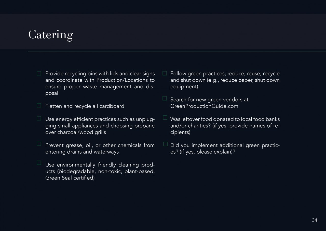 CXA Agency Releases Return to Work Guide for Safe & Responsible Shoot Production | 35