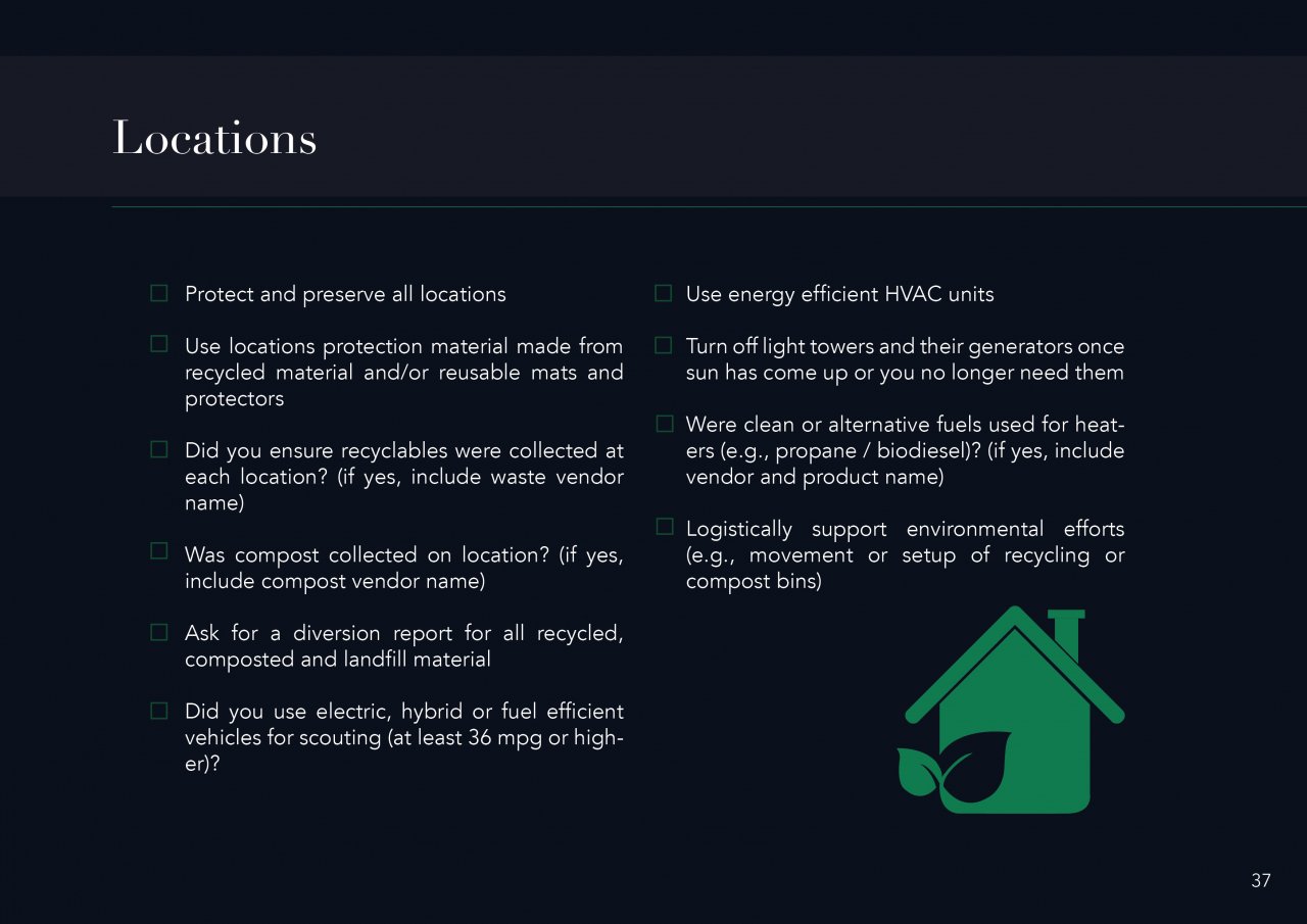 CXA Agency Releases Return to Work Guide for Safe & Responsible Shoot Production | 38
