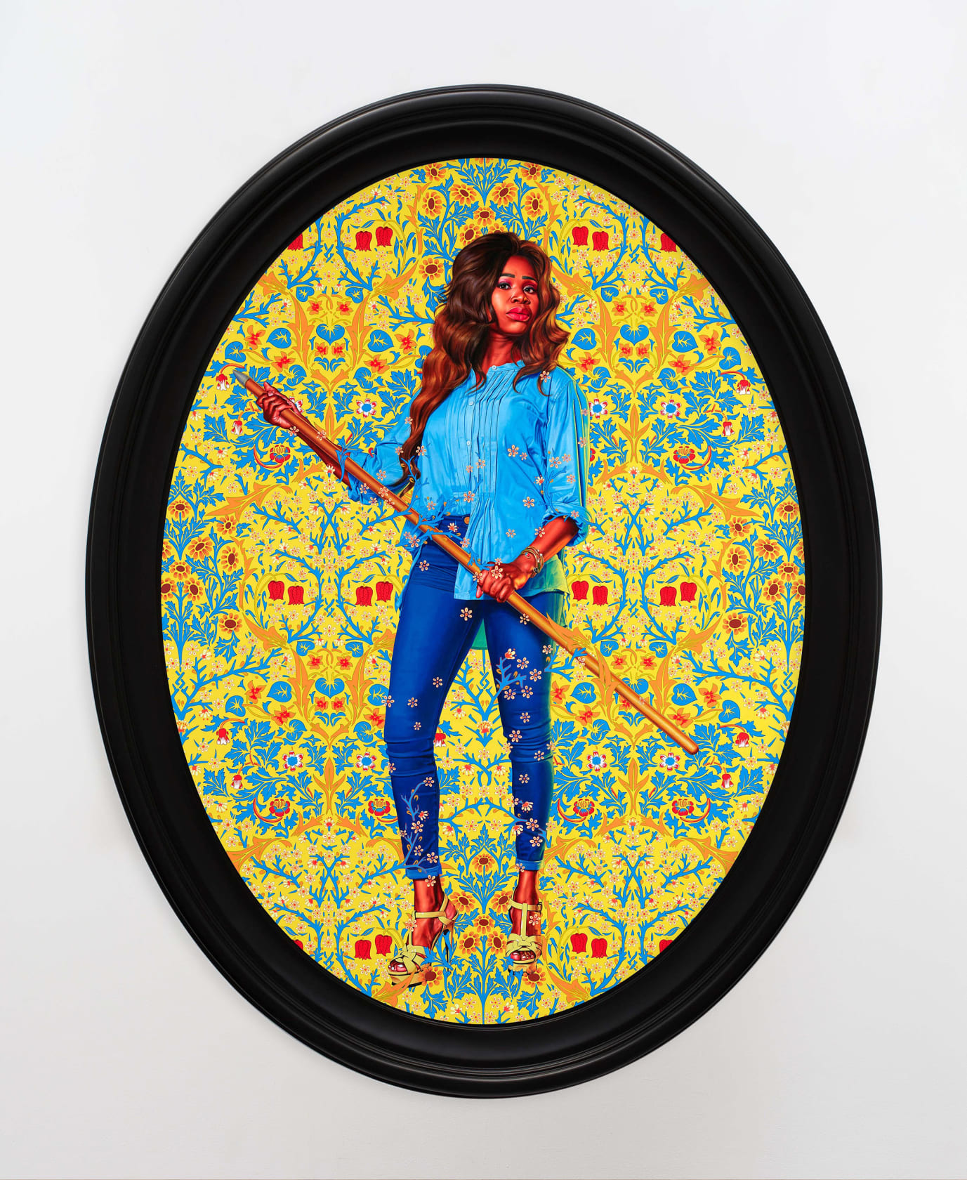 Kehinde Wiley | The Yellow Wallpaper, William Morrison Gallery, London, England February 22 - July 12 2020 | 5