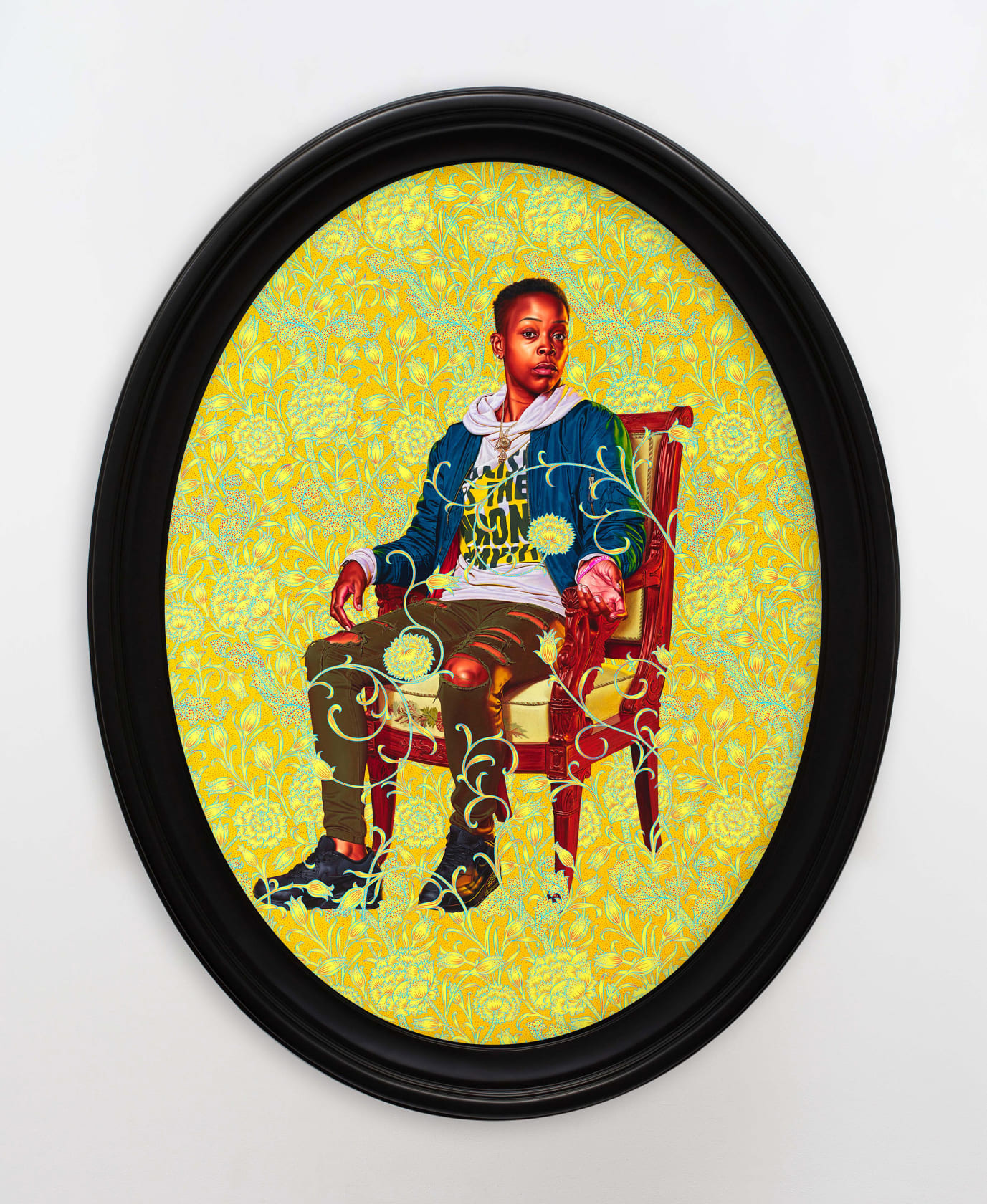 Kehinde Wiley | The Yellow Wallpaper, William Morrison Gallery, London, England February 22 - July 12 2020 | 6
