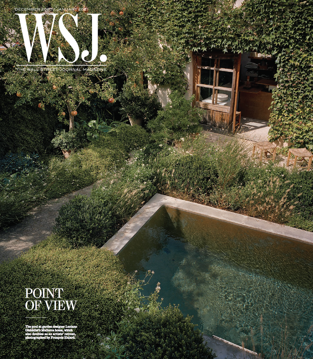 François Halard | WSJ: The Perfect Garden Home | 1