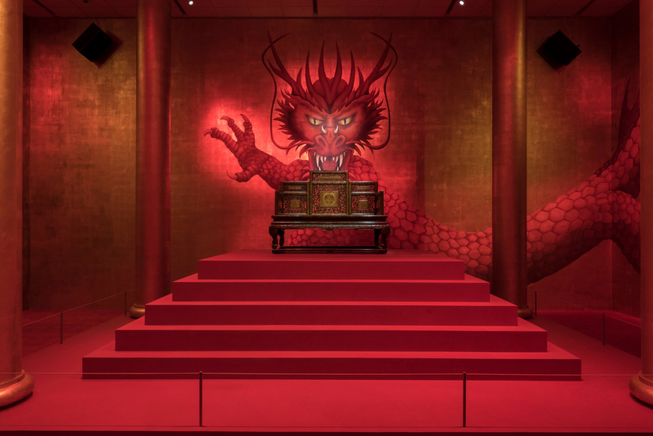 'Power and Beauty in China's Last Dynasty' installation photographes - 'Power and Beauty in China's Last Dynasty' installation photographes