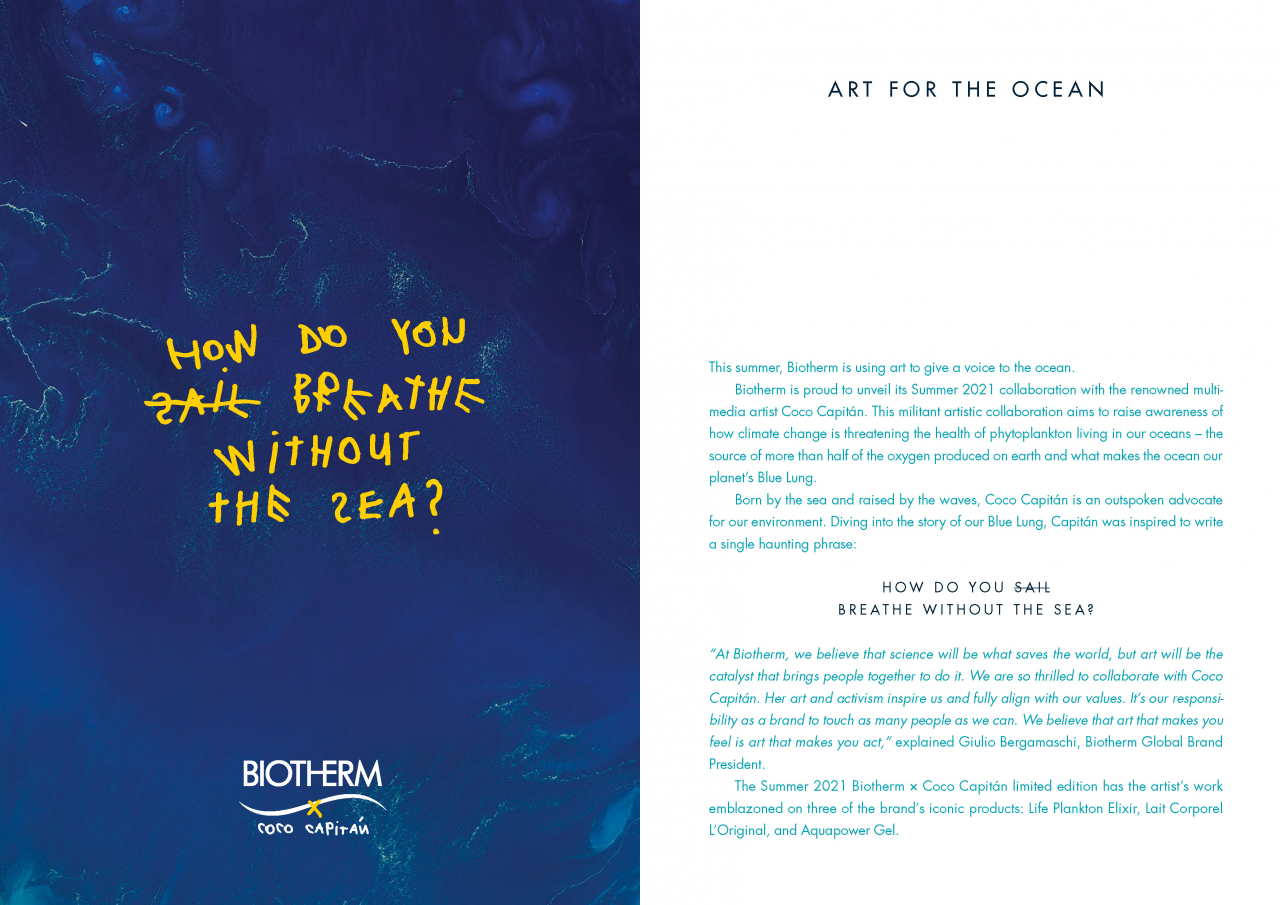 Coco Capitán: Biotherm