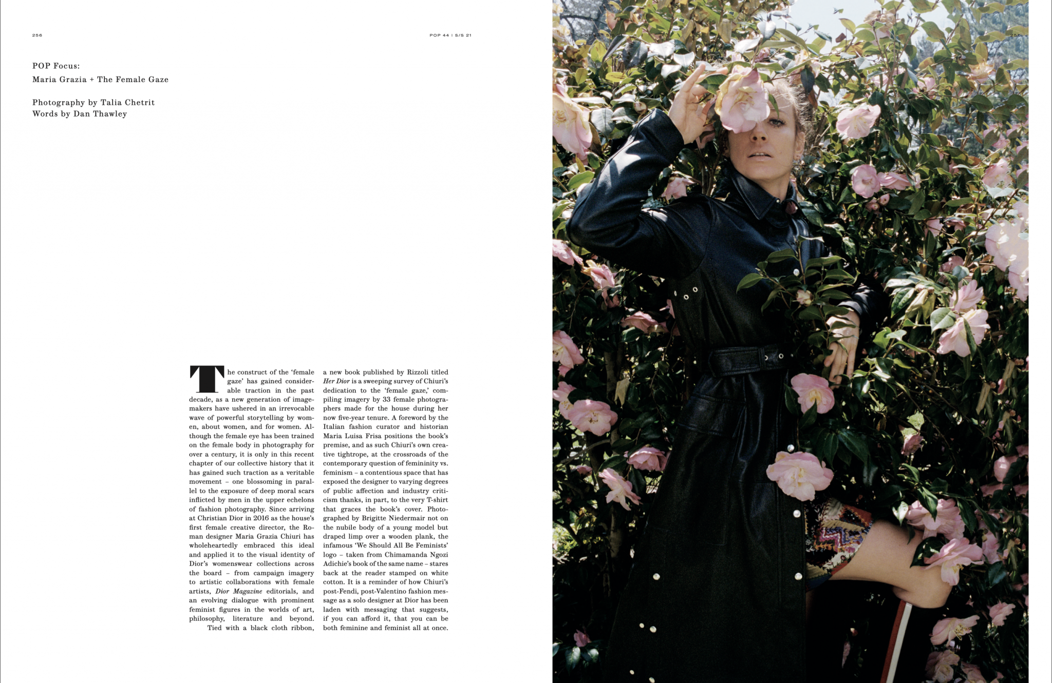 Dan Thawley | Pop Magazine: Maria Grazia + The Female Gaze | 1