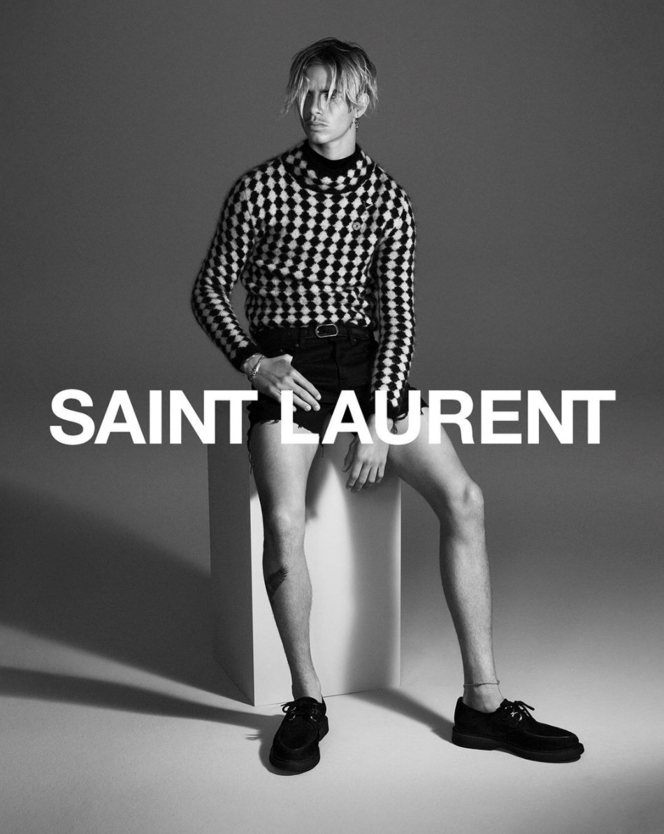  | Saint Laurent FW21 Campaign  | Saint Laurent FW21 Campaign photographed by David Simms and styled by Paul Sinclaire | 5
