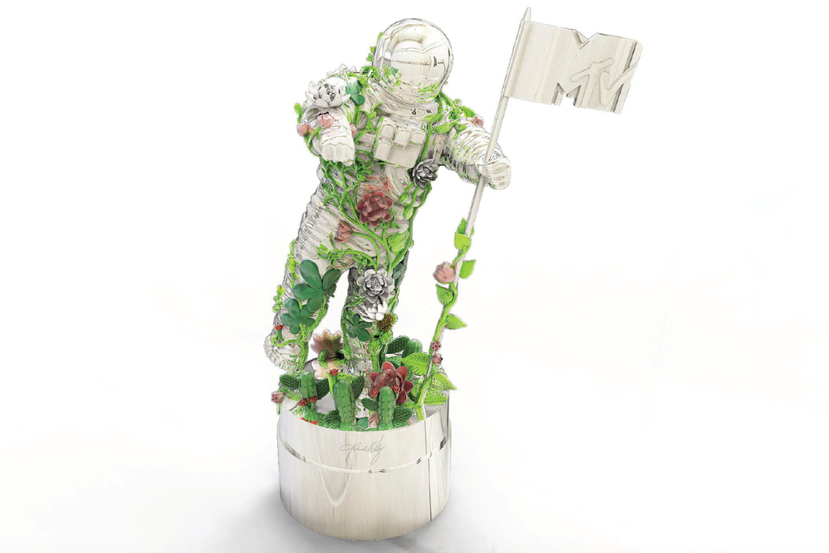 MTV Reveals New Moon Person Statue designed by Kehinde Wiley to Mark 40th Anniversary | 1