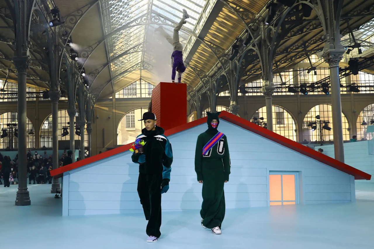 Louis Vuitton FW 2022 - Louis Vuitton presents the last collection of Virgil Abloh during Men's Fashion Week in Paris