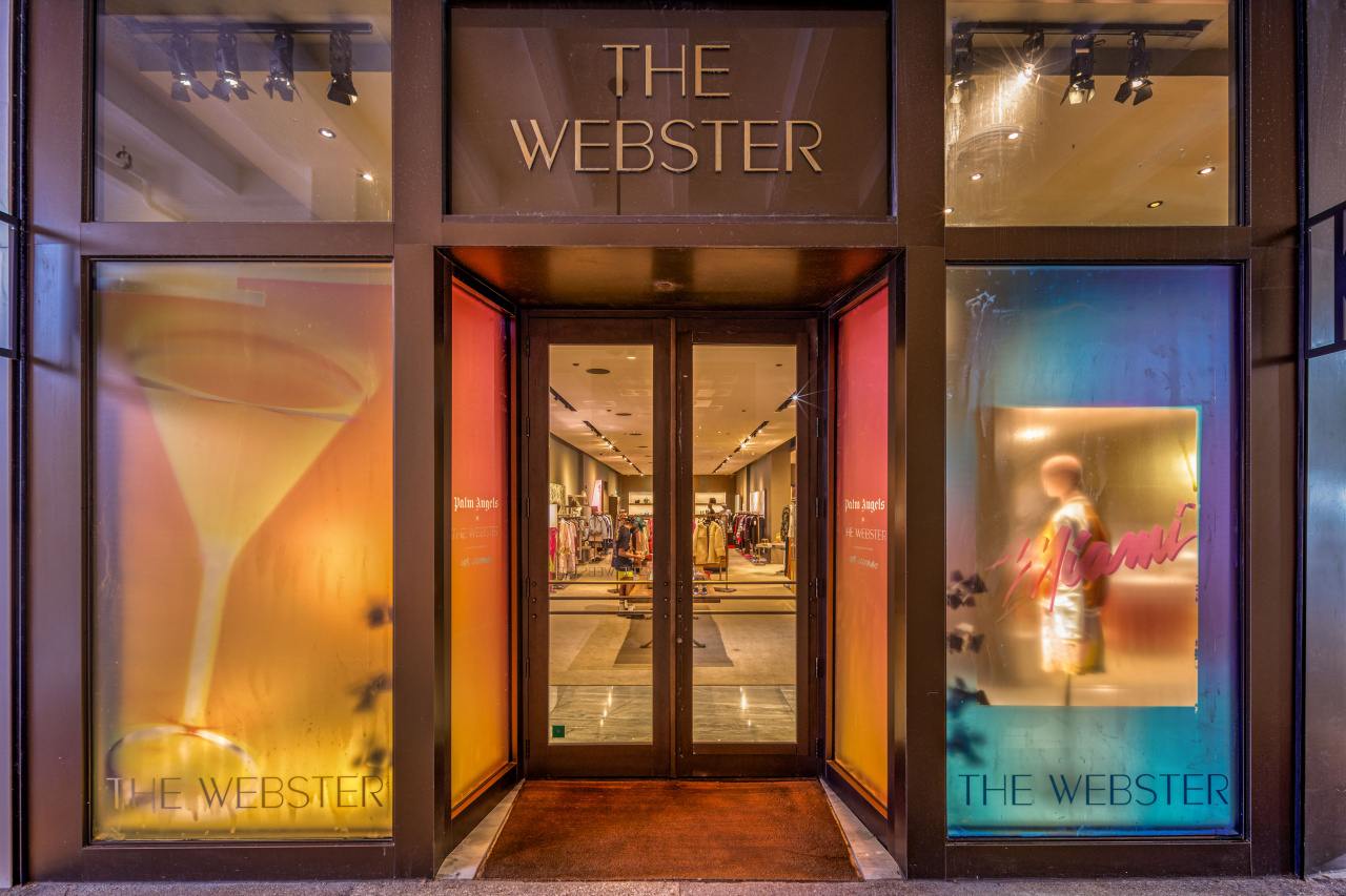 The Webster Bal Harbour store installation