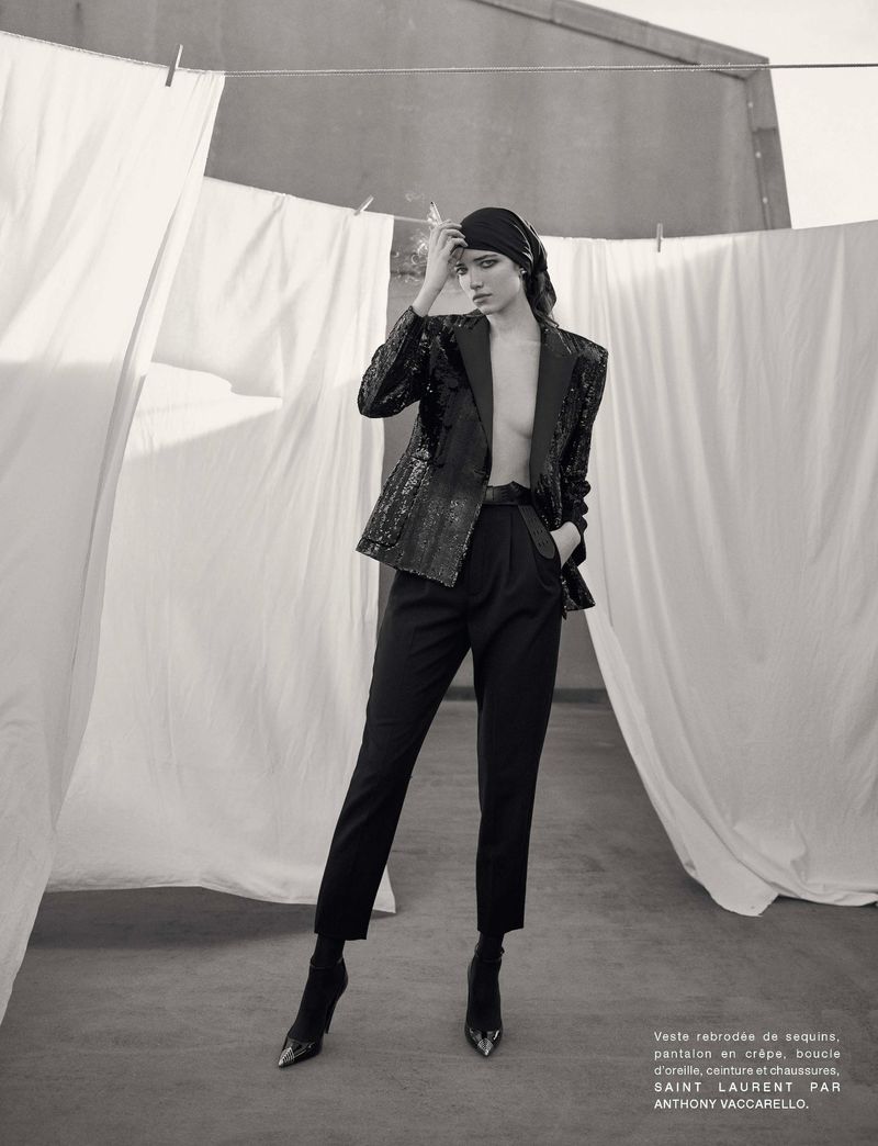  | Editorial | Num&eacute;ro France- Photographed by Dominique Issermann | 110