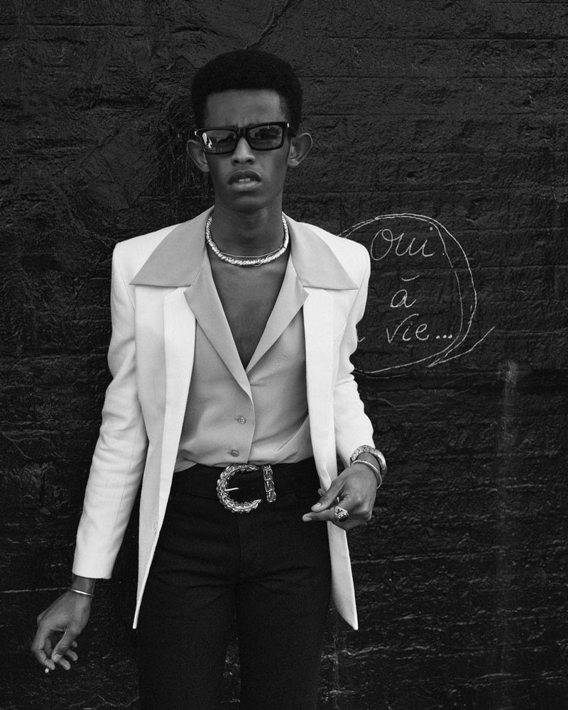 | Editorial | At Large: Saint Laurent S/S special- Photographed by Johan Sandberg | 23