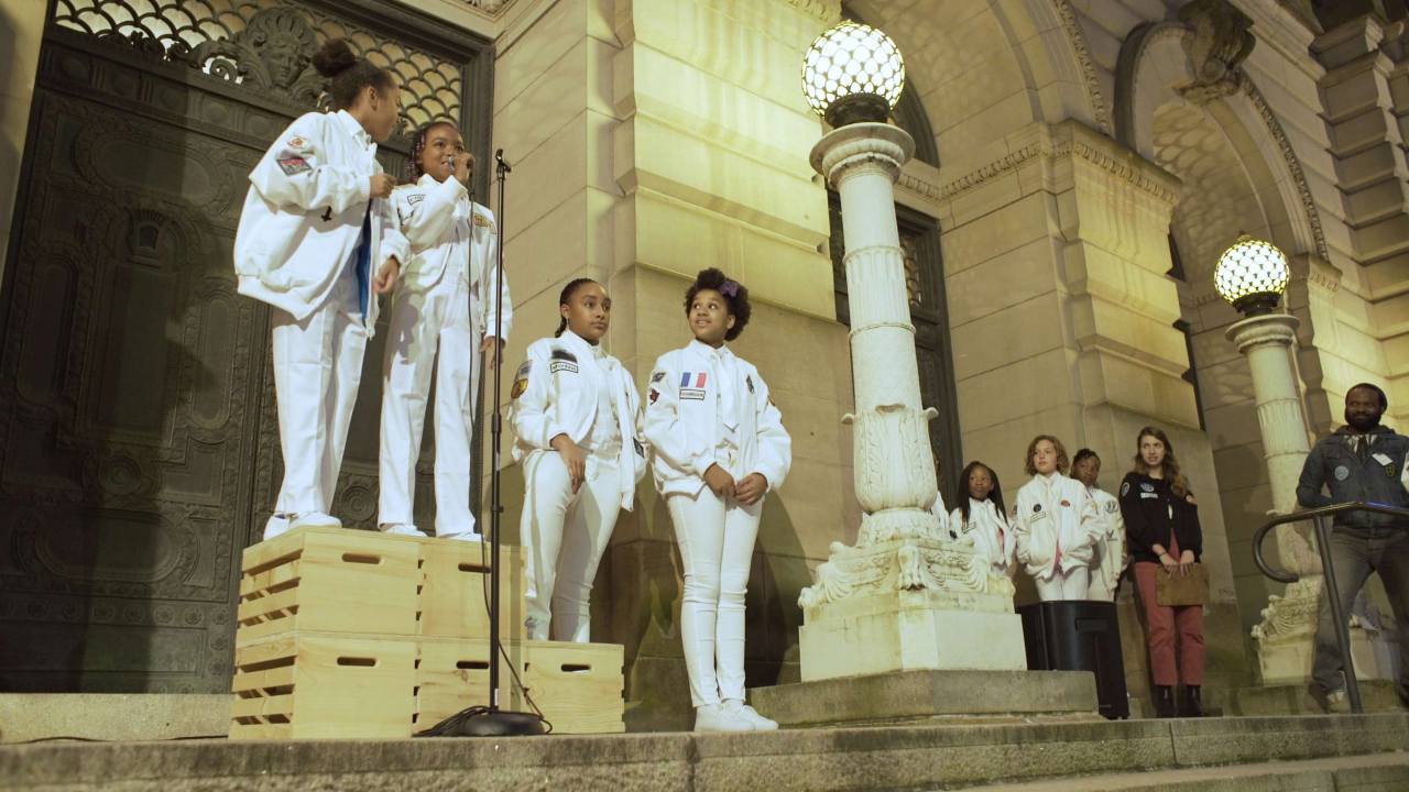 Performance in collaboration with Kelly Strayhorn Theater, 2018