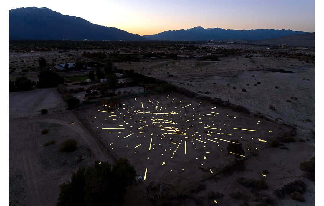 'I Am,' Desert X, Coachella Valley, CA, 2017