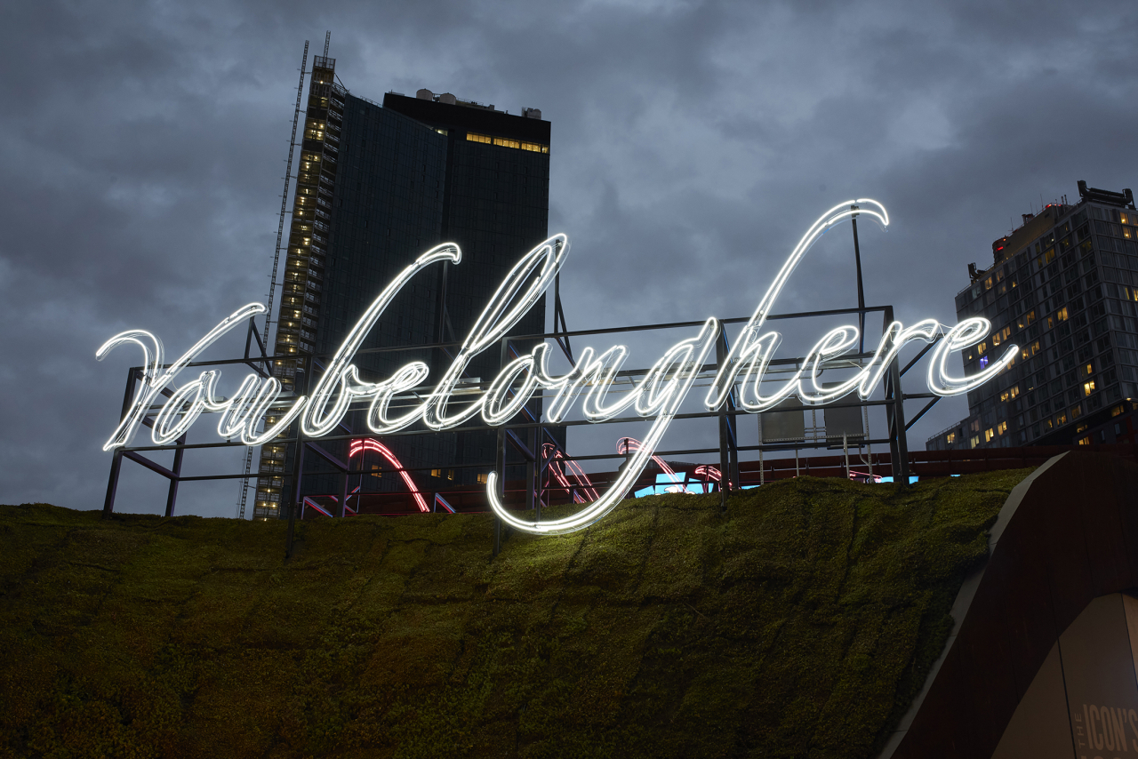 Belong/Brooklyn, Barclays Center, Brooklyn, 2021 - Belong/Brooklyn, Barclays Center, Brooklyn, 2021