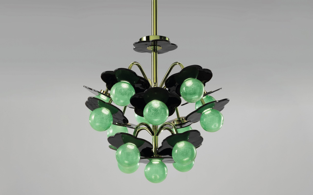 Wonderglass 'Clover' chandelier