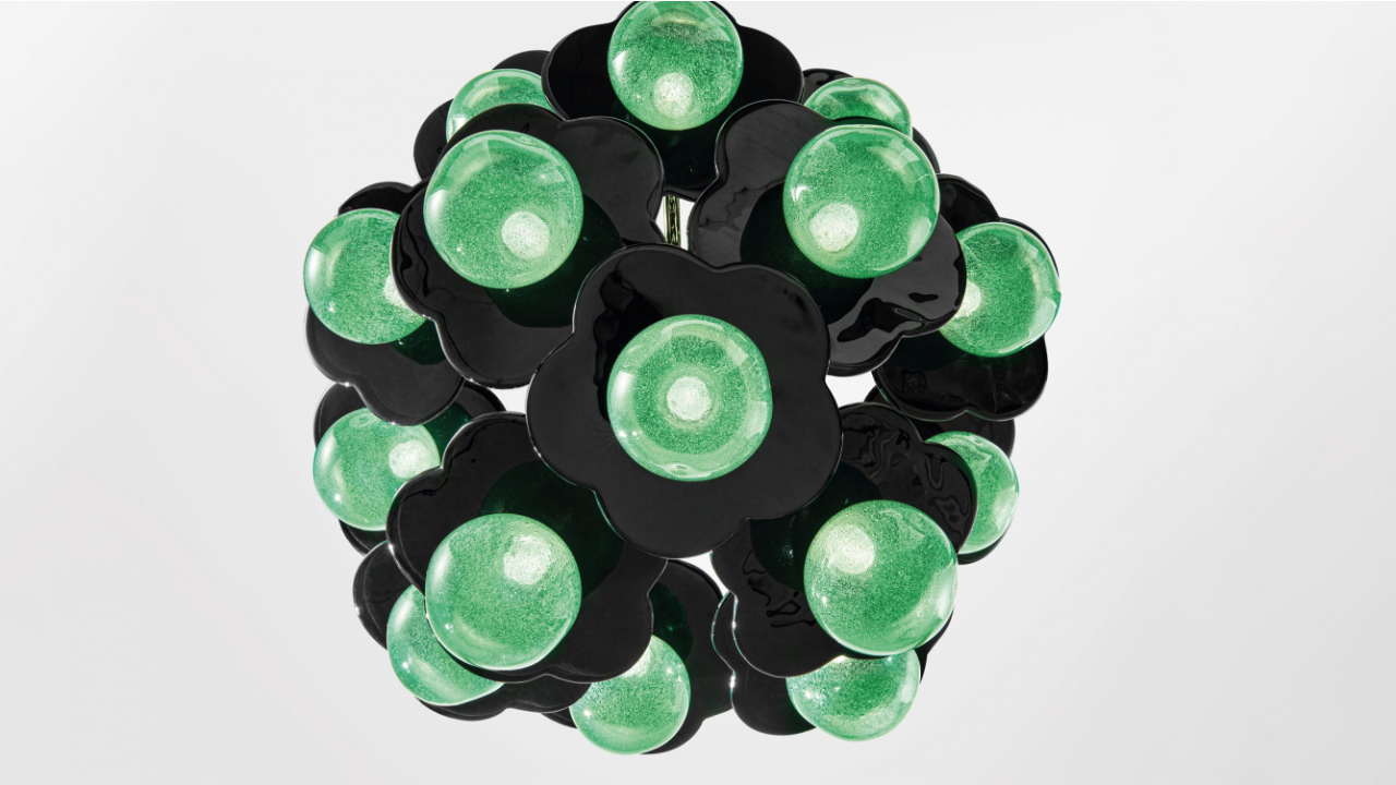 Wonderglass 'Clover' chandelier