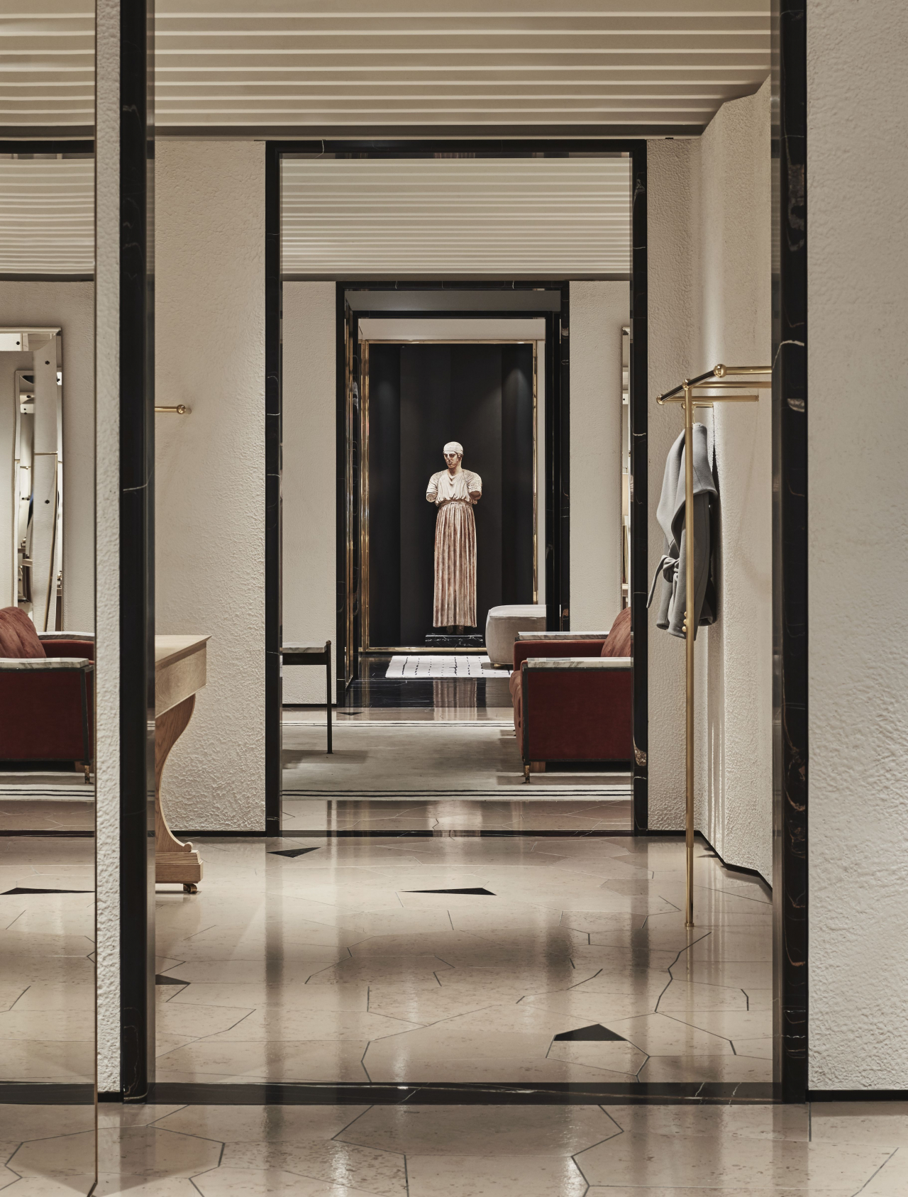 Balmain boutique, New York
